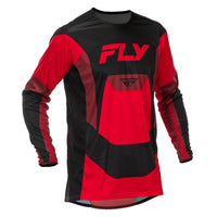 Fly Racing 2026 Motocross Jersey Lite  Black Red