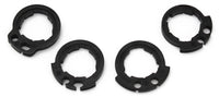 Domino D100 Black D-Lock MX Grips W/Push Pull Pulley Motocross Off-Road Enduro