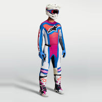 Alpinestars 2027 Techstar Maven MX Combo Kit White Hot Coral Blithe Blue