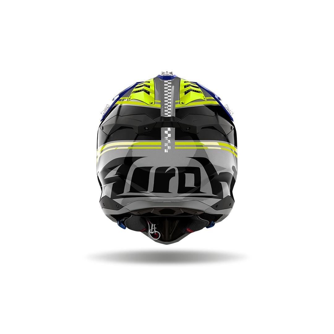 Airoh 2025 Helmet Aviator 3 Hima Blue Gloss
