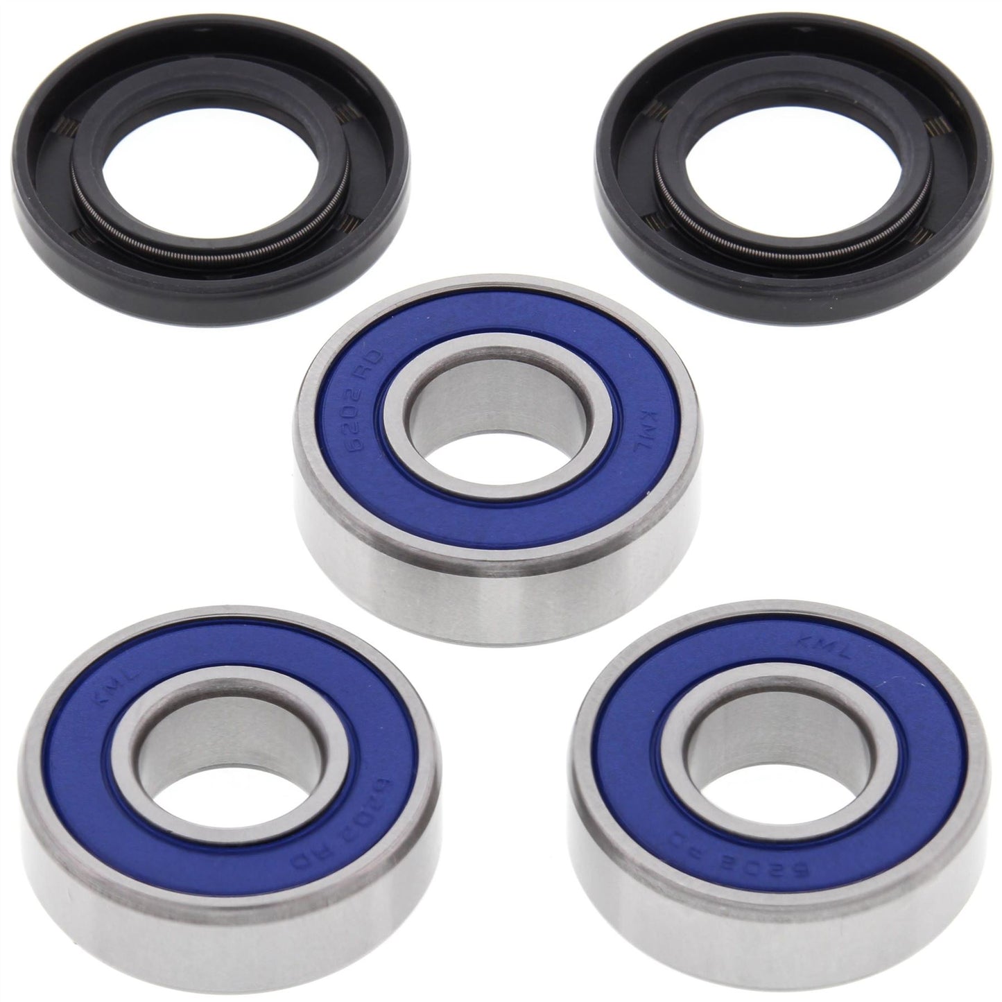 All Balls Rear Wheel Bearing Kit For Kawasaki KX 100 1998-2021