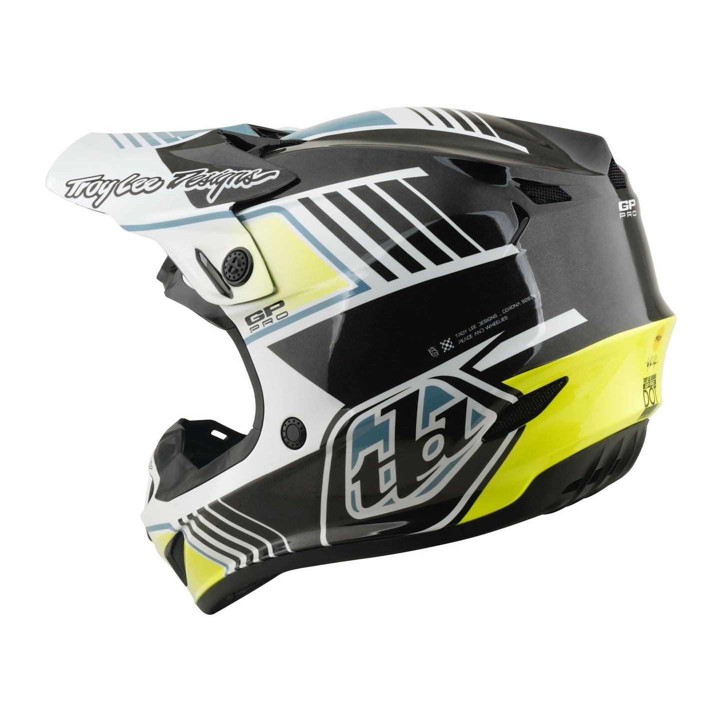 Troy Lee Designs Spring 2026 MX Youth GP PRO Segment Helmets Grey