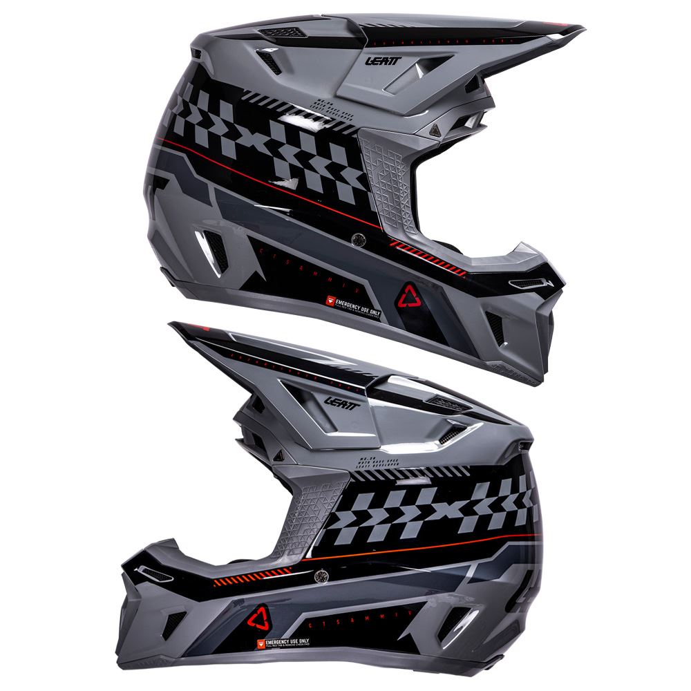 Leatt 2026 Motocross Helmet 8.5 Composite Grey & 5.5 Goggles