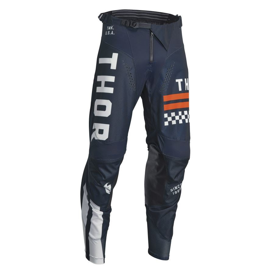 Thor Pulse Combat Midnight Vintage White Motocross Pants CLEARANCE