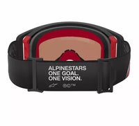 Alpinestars 2025 Goggles Supertech Corp Absolute Vision Black Red Mirror Silver