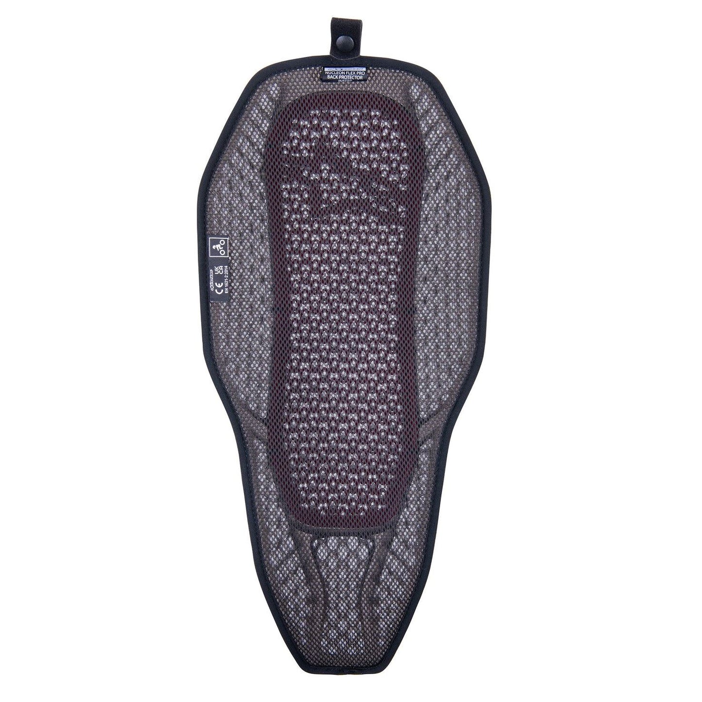 Alpinestars 2025 Nucleon Flex Pro i Full Back Protector Insert Transparent Smoke Red