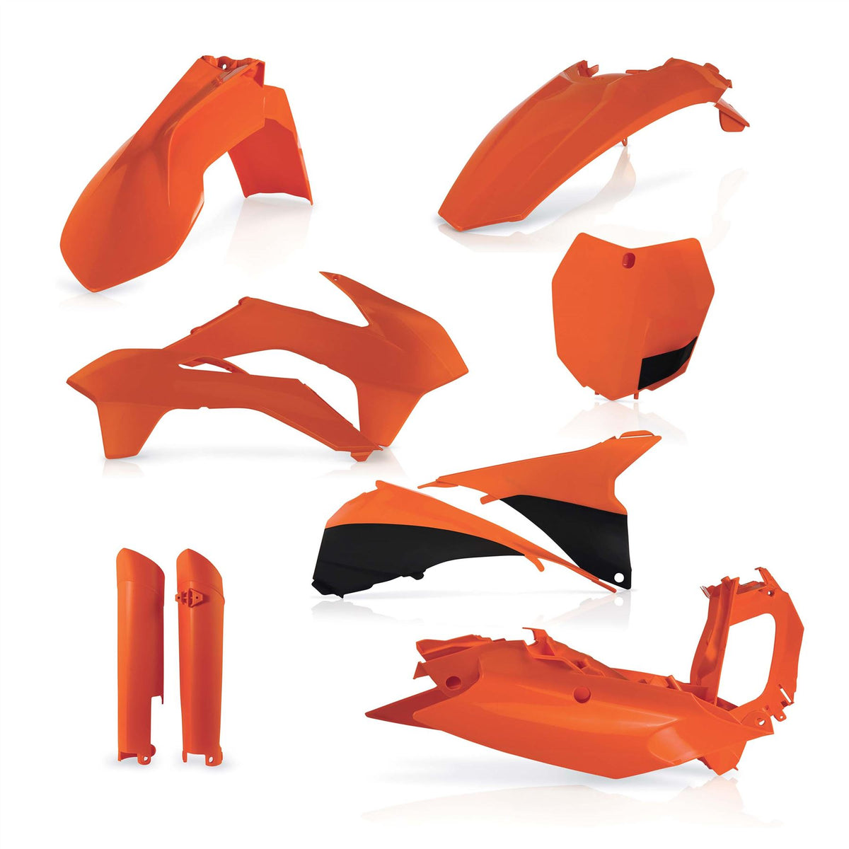 Acerbis Full Plastic Kit Orange For KTM SX-F 250 2013-2014