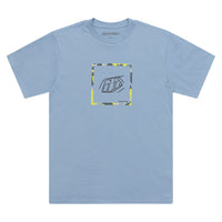 Troy Lee Designs Spring 2025 MX Velocity Casual T-Shirt Smoke Blue