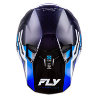 Fly Racing 2026 Motocross Helmet Formula S Byte Carbon Blue White