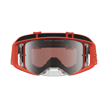 Alpinestars 2027 Supertech Vesta MX Goggles Orange Mirror Silver