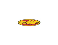 FMF 5" Oval Jersey Sticker Decal Yellow/Red 12,7 cm (5")