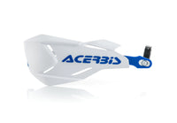 Acerbis X-Factory White Blue Handguards Yamaha YZ 250 450 F 2001 - 2024