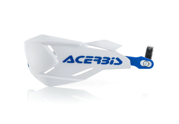 Acerbis X-Factory White Blue Handguards Yamaha YZ 250 450 F 2001 - 2024