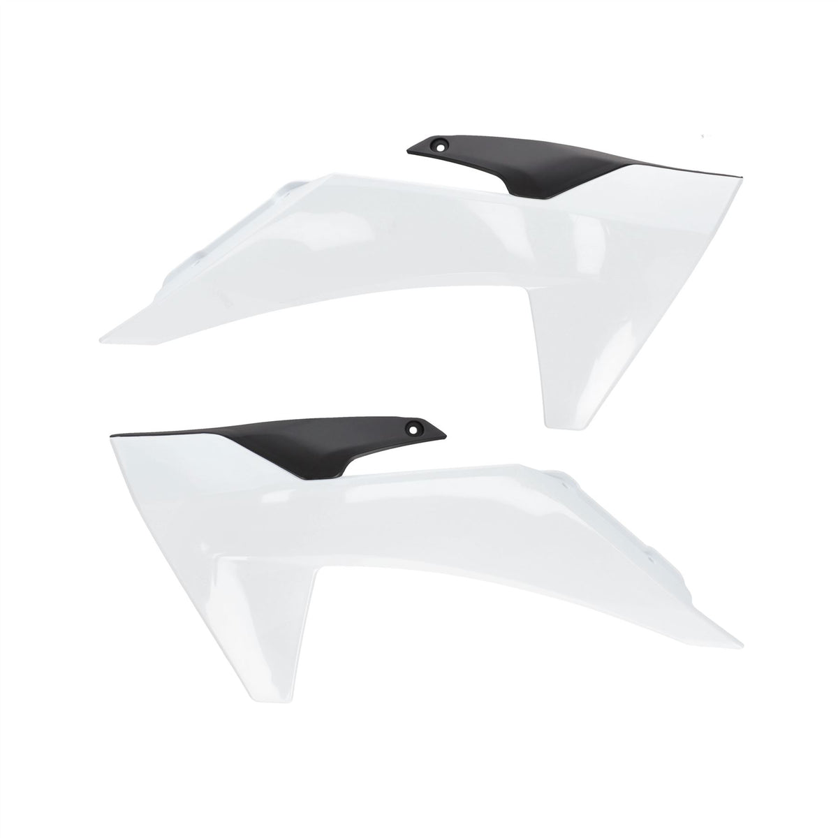 Acerbis Radiator Rad Scoops White Black For KTM SX 65 2024-2027