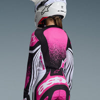 Alpinestars 2026 Womens Stella Techstar Nomur Motocross Jersey Ucla Blue White