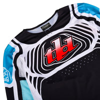 Troy Lee Designs 2025 Motocross SE PRO Wavez Combo Kit Phantom Turquoise