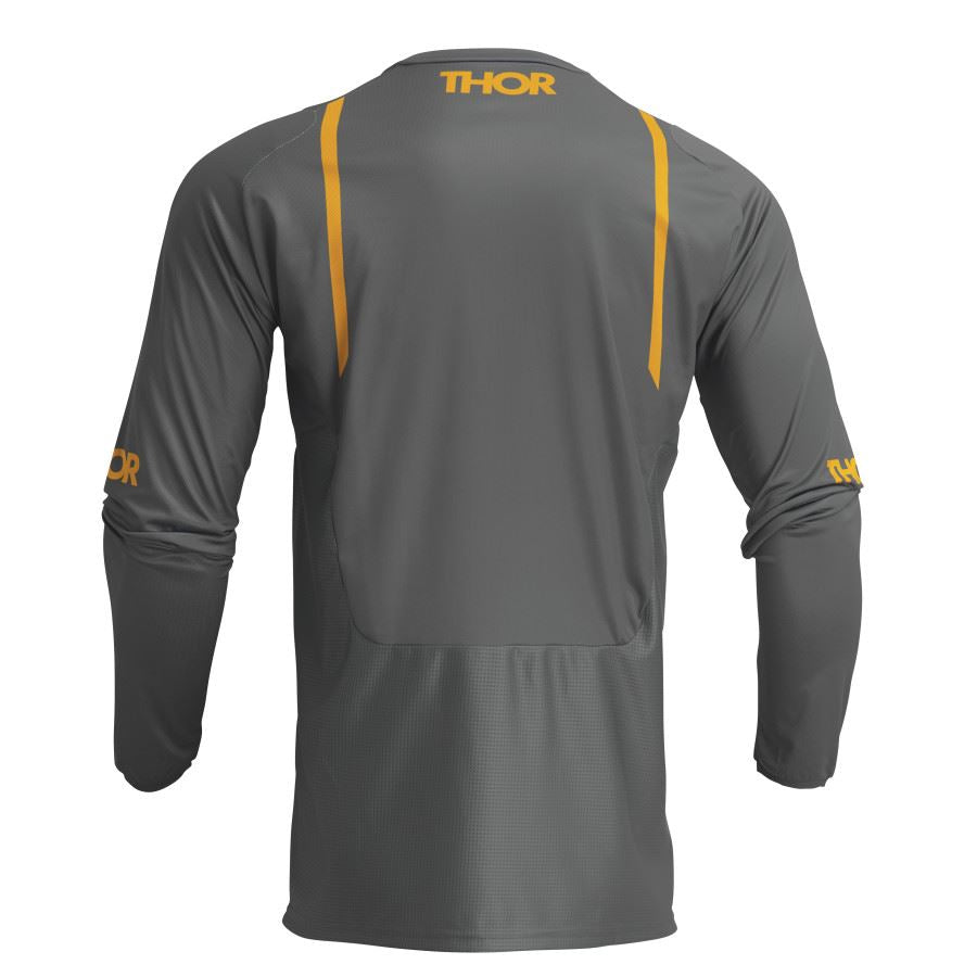 Thor Pulse Mono Dark Grey Yellow Motocross Combo Kit CLEARANCE