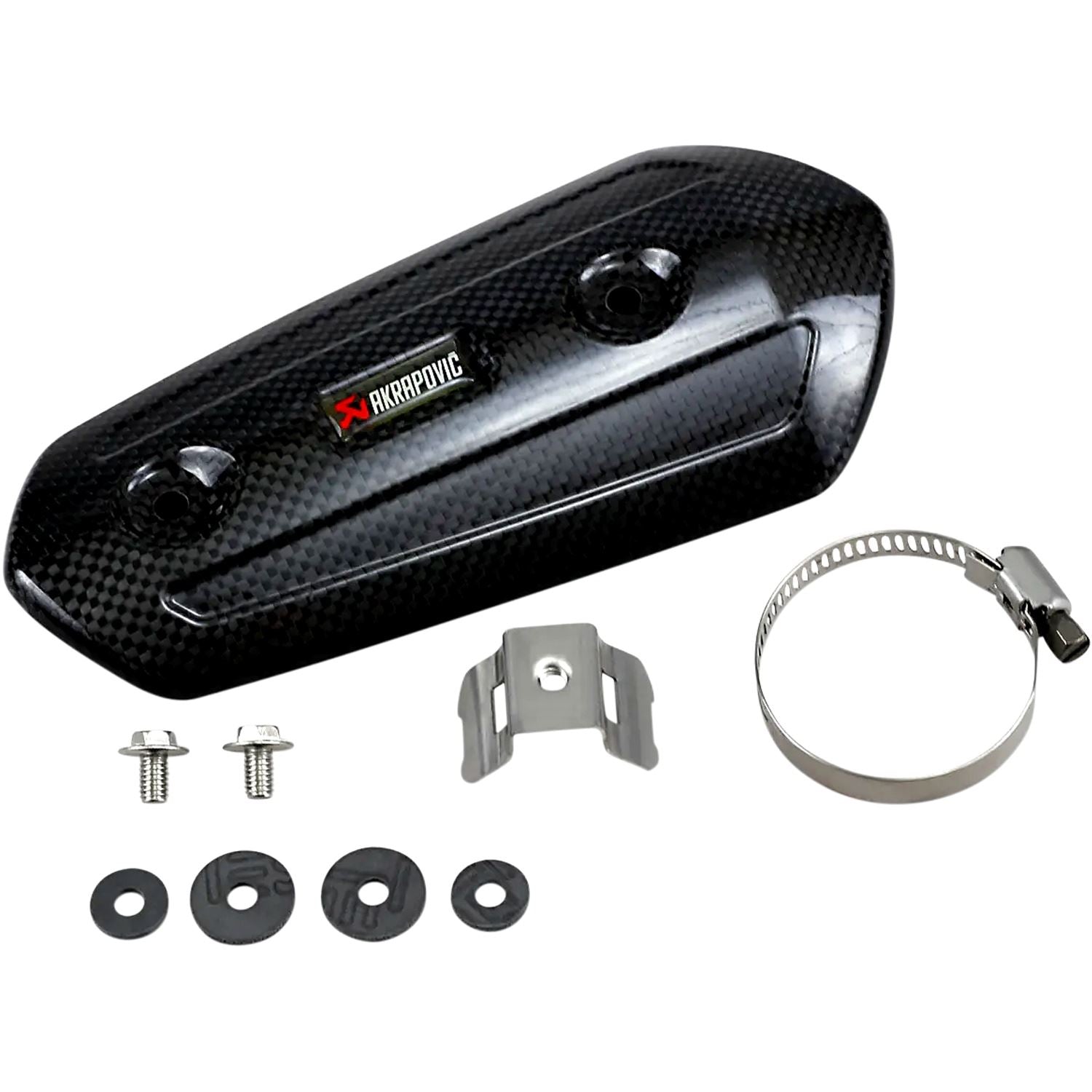 Akrapovic Carbon Fiber Exhaust Heat Shield For Yamaha VMX 1700 ABS Vmax 2009-2016