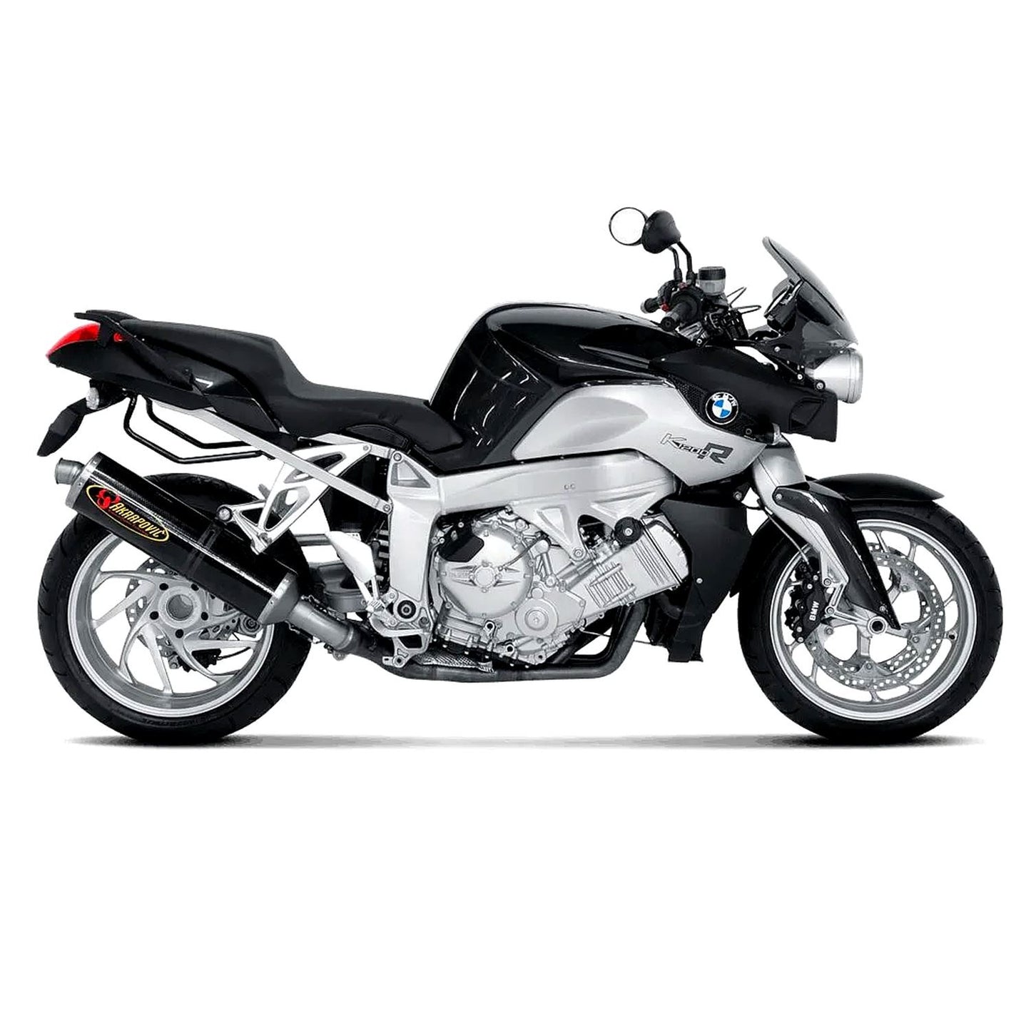 Akrapovic Carbon Line Slip On Silencer For BMW K 1200 R ABS Sport 2007-2008