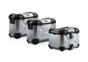SW-Motech TRAX ADV Full Luggage System Silver Kit For BMW S 1000 XR ABS 2021-2024