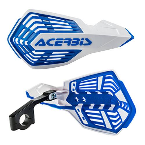 Acerbis X-Future Vented MX Handguards White Blue Yamaha YZ 250 450 F 2001 - 2024