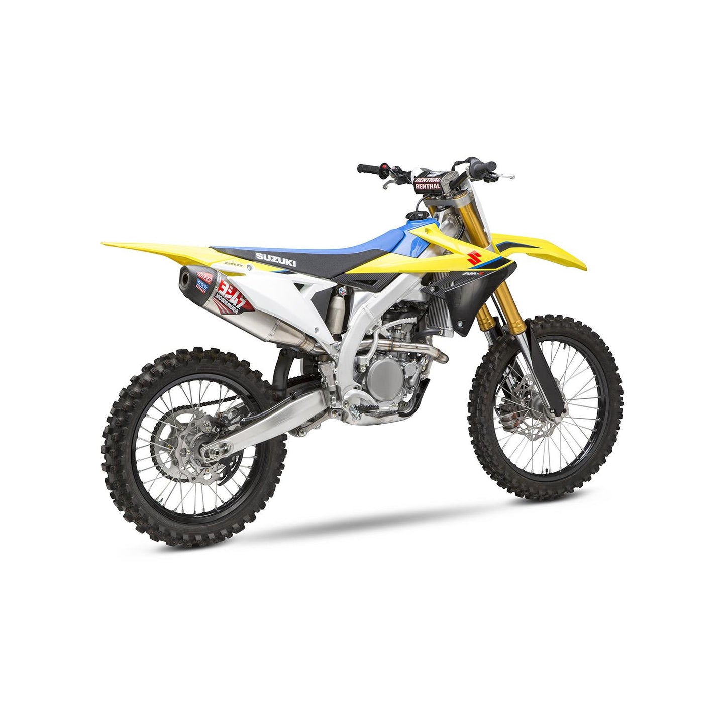 Yoshimura RS-12 Full Exhaust System Stainless Steel Aluminium Carbon Cap For Motocross Enduro Motorcycles