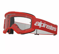 Alpinestars 2025 Goggles Vision 3 Wordmark Red Clear