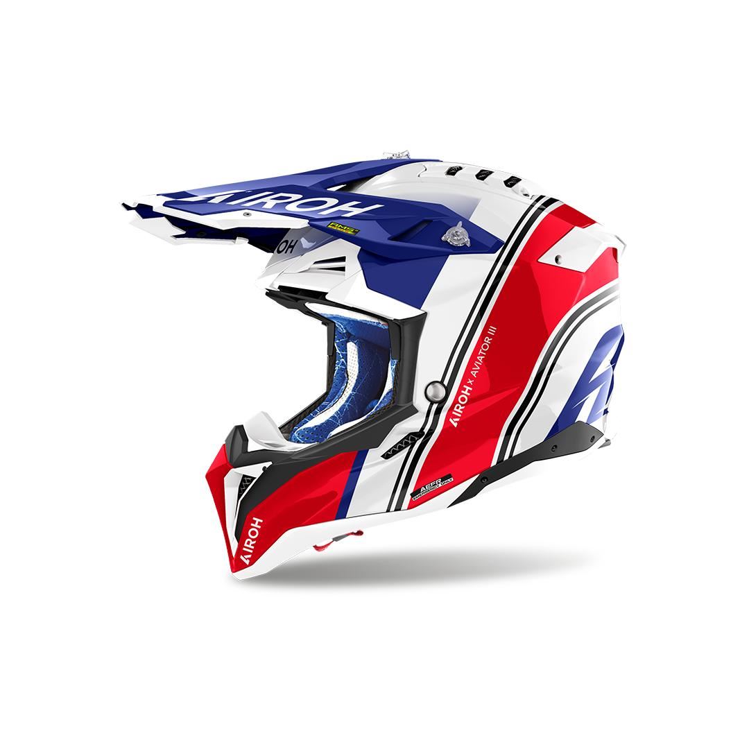 Airoh 2025 Helmet Aviator 3 Hima Red Gloss
