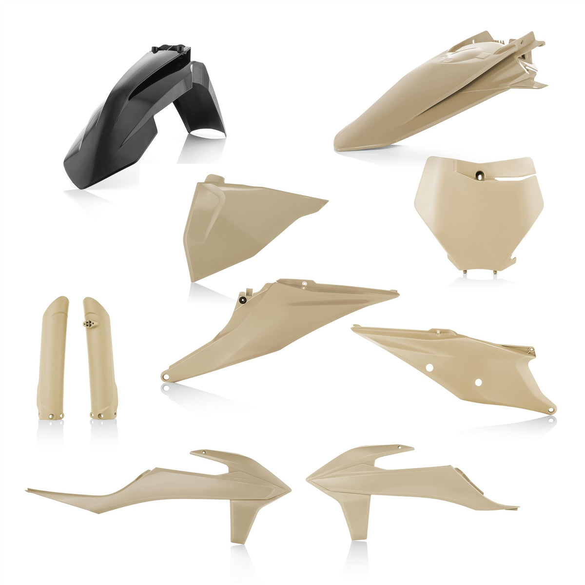 Acerbis Full Plastic Kit Sand For KTM XC 125 2020-2022