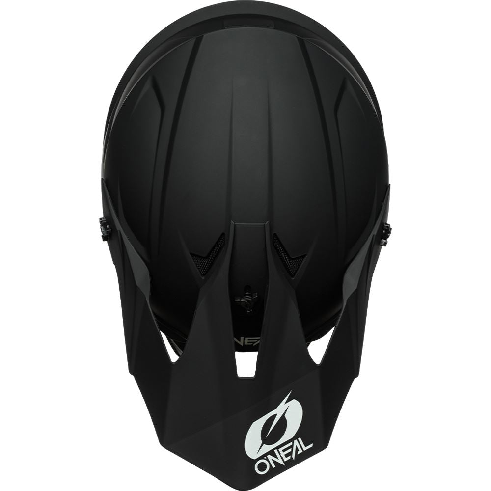 O'Neal 2024 Motocross Helmet 1SRS Youth Solid V.24 Black