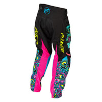 Fly Racing 2026 Motocross Pants Kinetic Mutant Youth  Black Multi