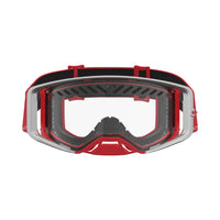 Alpinestars 2027 Supertech Dura Air Fluid MX Goggles Red Silver Clear