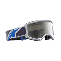 Alpinestars 2027 Vision 5 Drag MX Goggles Light Lilac Blue Mirror Silver