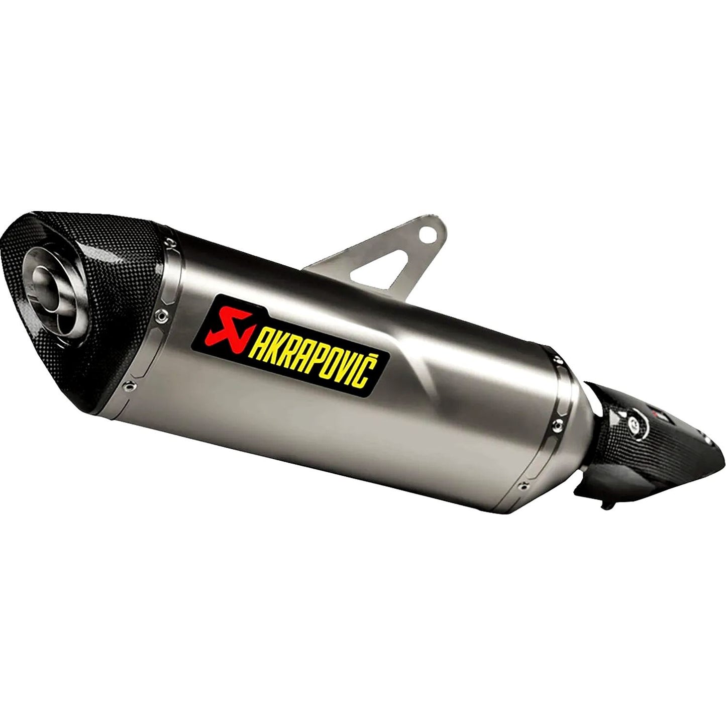 Akrapovic Titanium Line Slip On Silencer For Kawasaki NINJA 7 ABS Hybrid 2024-2025