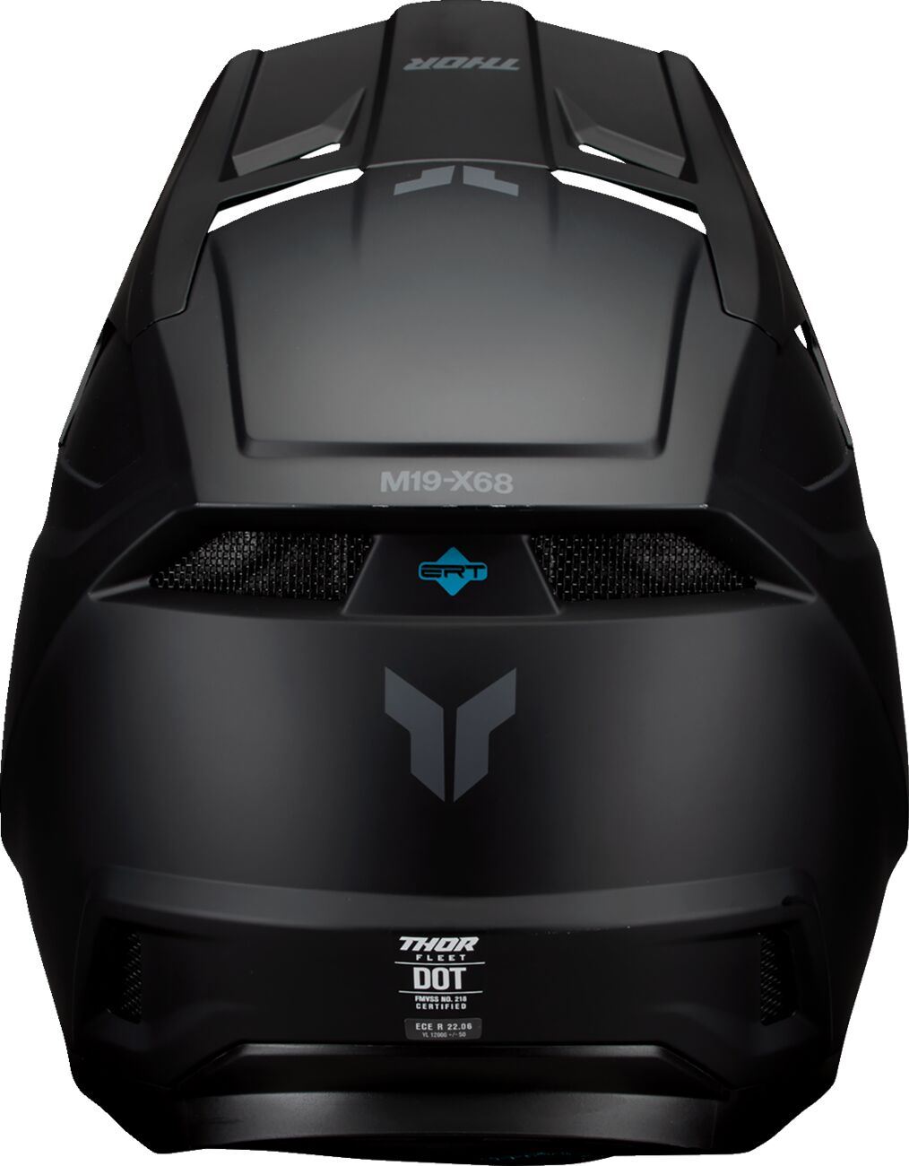 Thor MX Spring 2026 Youth Helmet Fleet Blackout Black