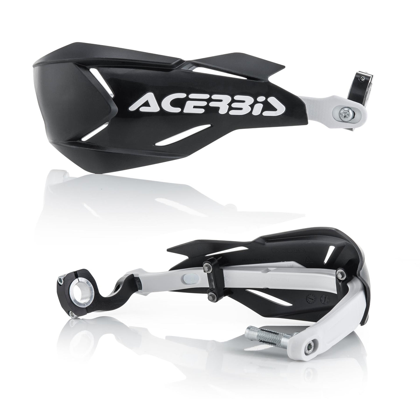 Acerbis X-Factory Black White Handguards Yamaha WR 125 250 2T 1993 - 2023