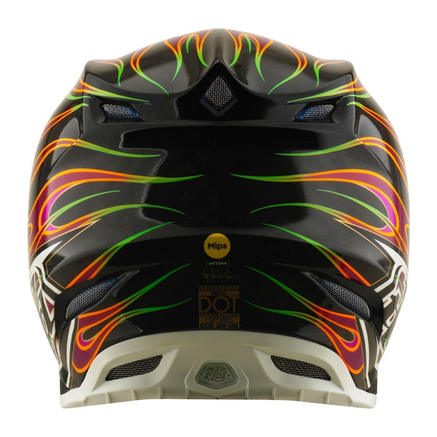 Troy Lee Designs Spring 2026 MX SE5 Carbon Torched Helmets Black Violet
