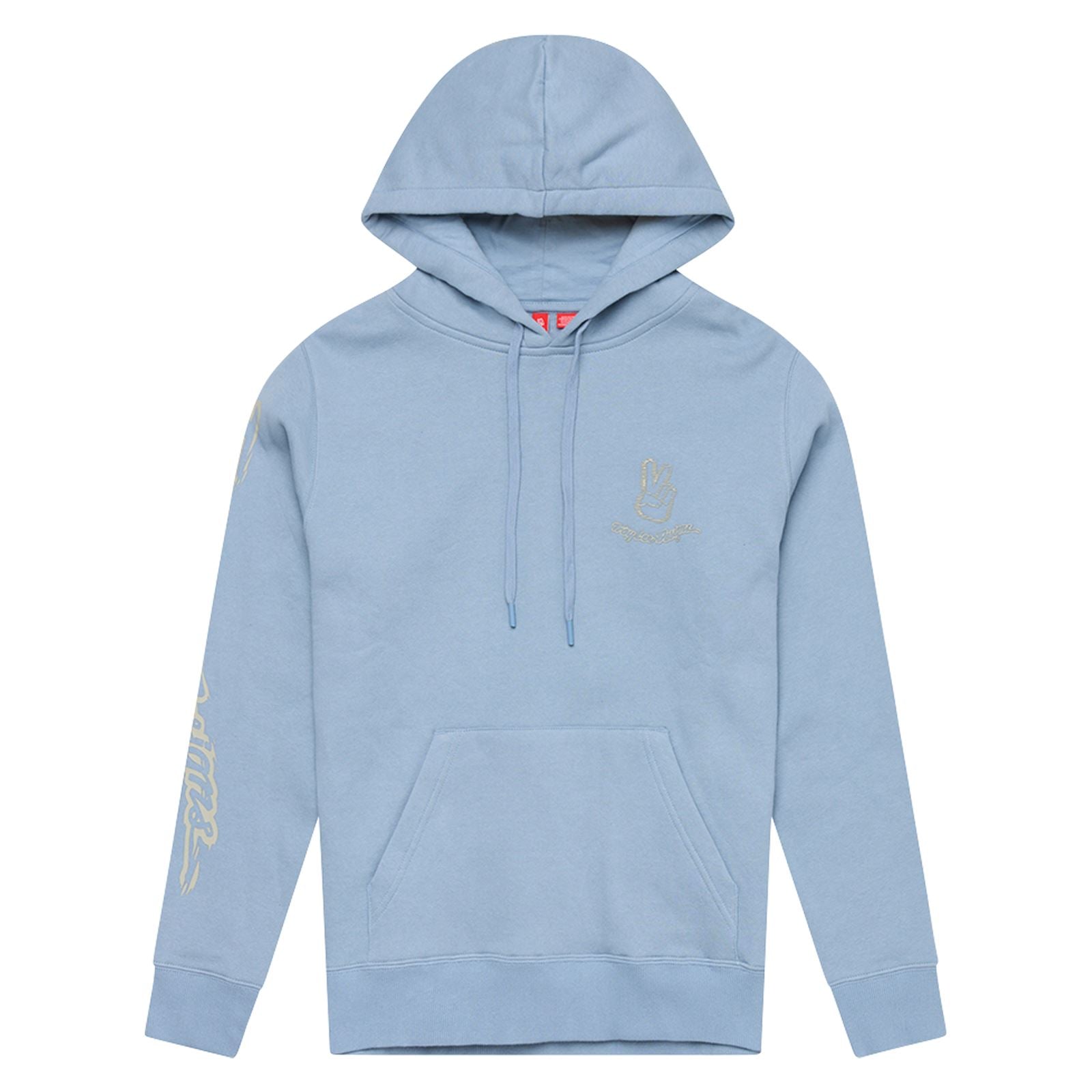 Troy Lee Designs Spring 2025 MX Branded Womens Hoodie Smoke Blue