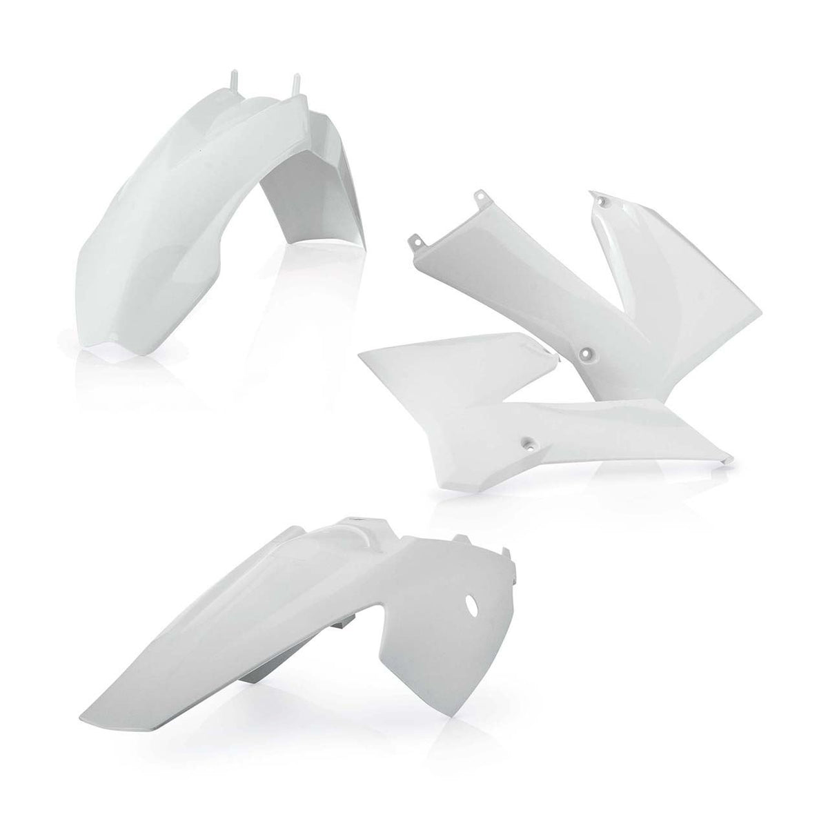 Acerbis Plastic Kit White For KTM SX 85 2006-2012