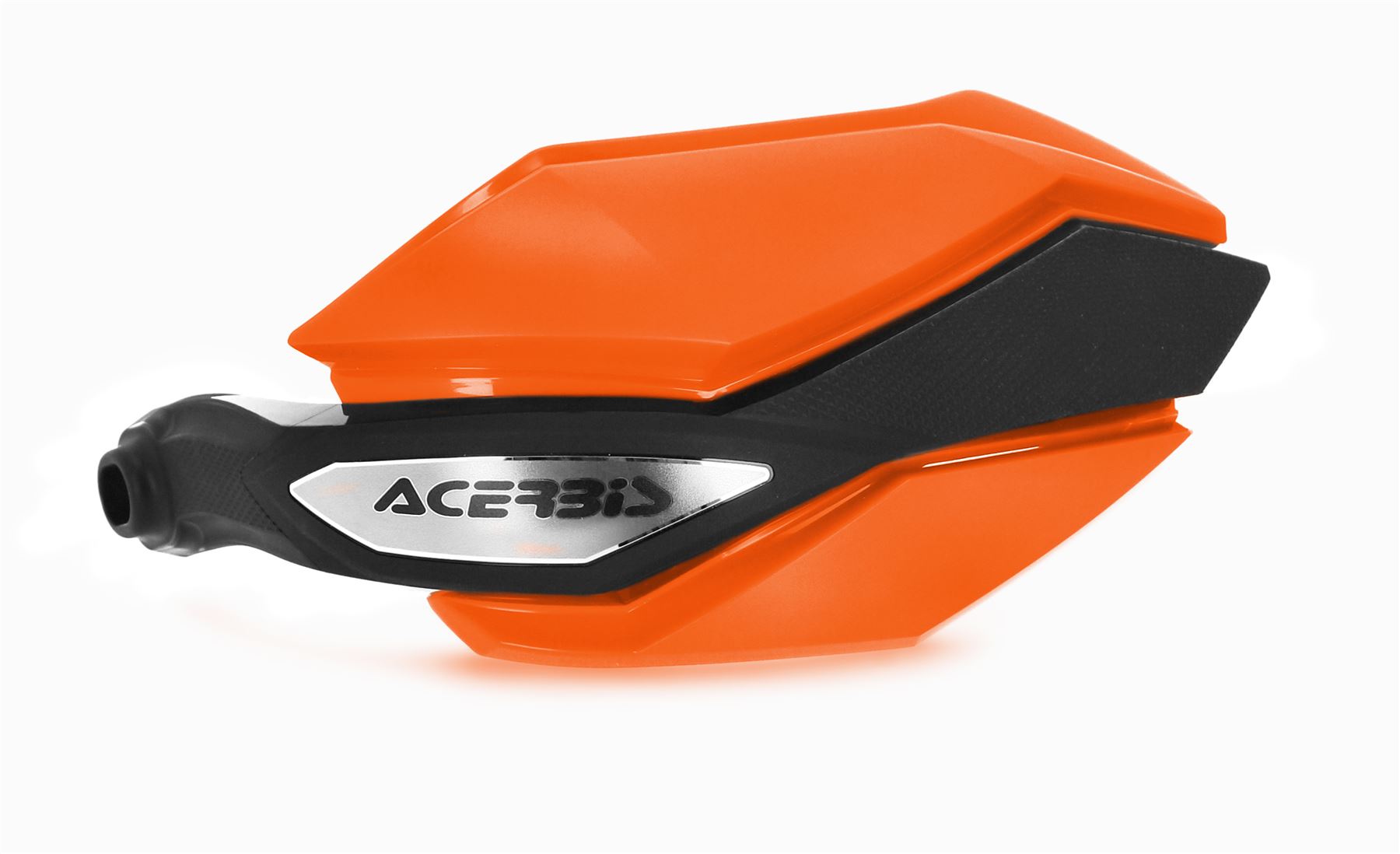 Acerbis Argon Handguards Orange Black For Morini X-Cape Gold Wheels 2022 - 2024