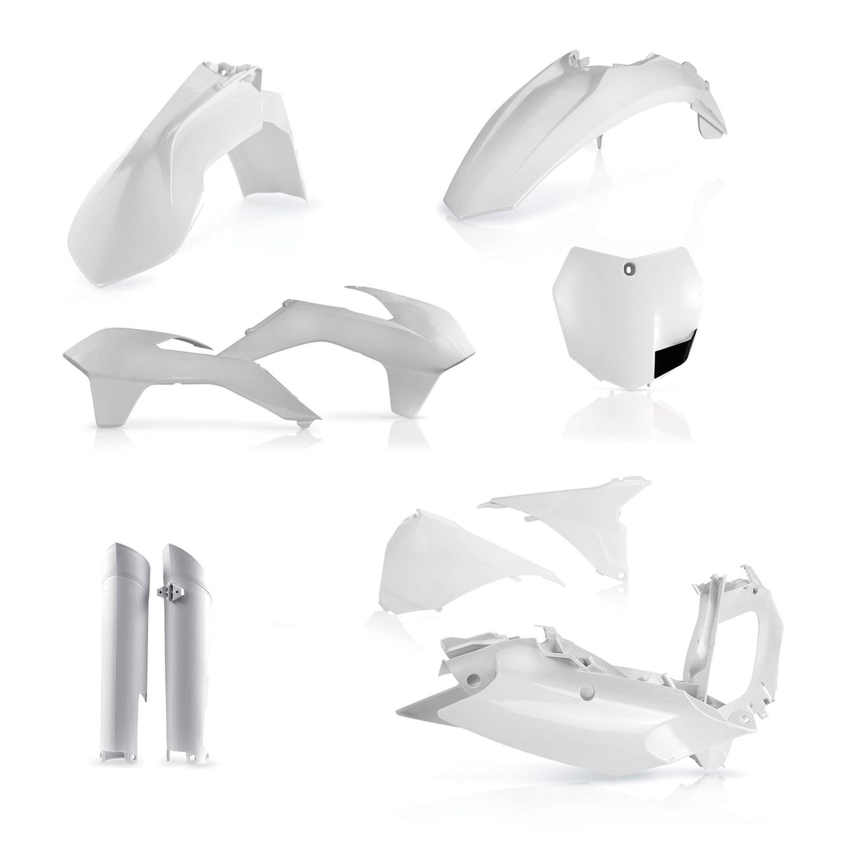 Acerbis Full Plastic Kit White 0016874.030