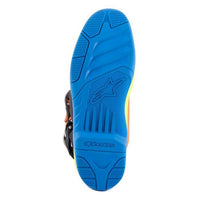 Alpinestars 2026 Tech 5 Motocross Boots Orange Fluo Enamel Blue Yellow Fluo