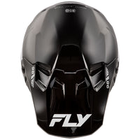 Fly Racing 2025 Formula CC Objective Motocross Helmet Black White