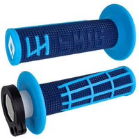 ODI EMIG 2.0 Lock On Grip Navy Cyan For KTM XC-W 250 1997-2016