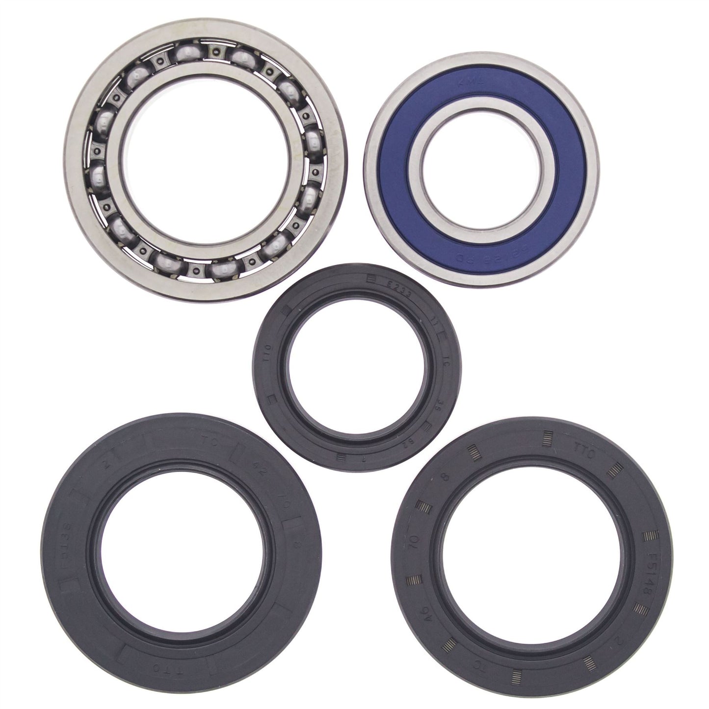 All Balls Rear Wheel Bearing Kit For Yamaha YFM 400 Kodiak 4WD 1999