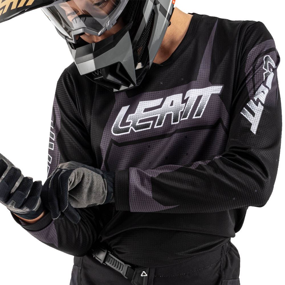 Leatt 2025 Motocross Combo Ride Kit 3.5 Youth Black