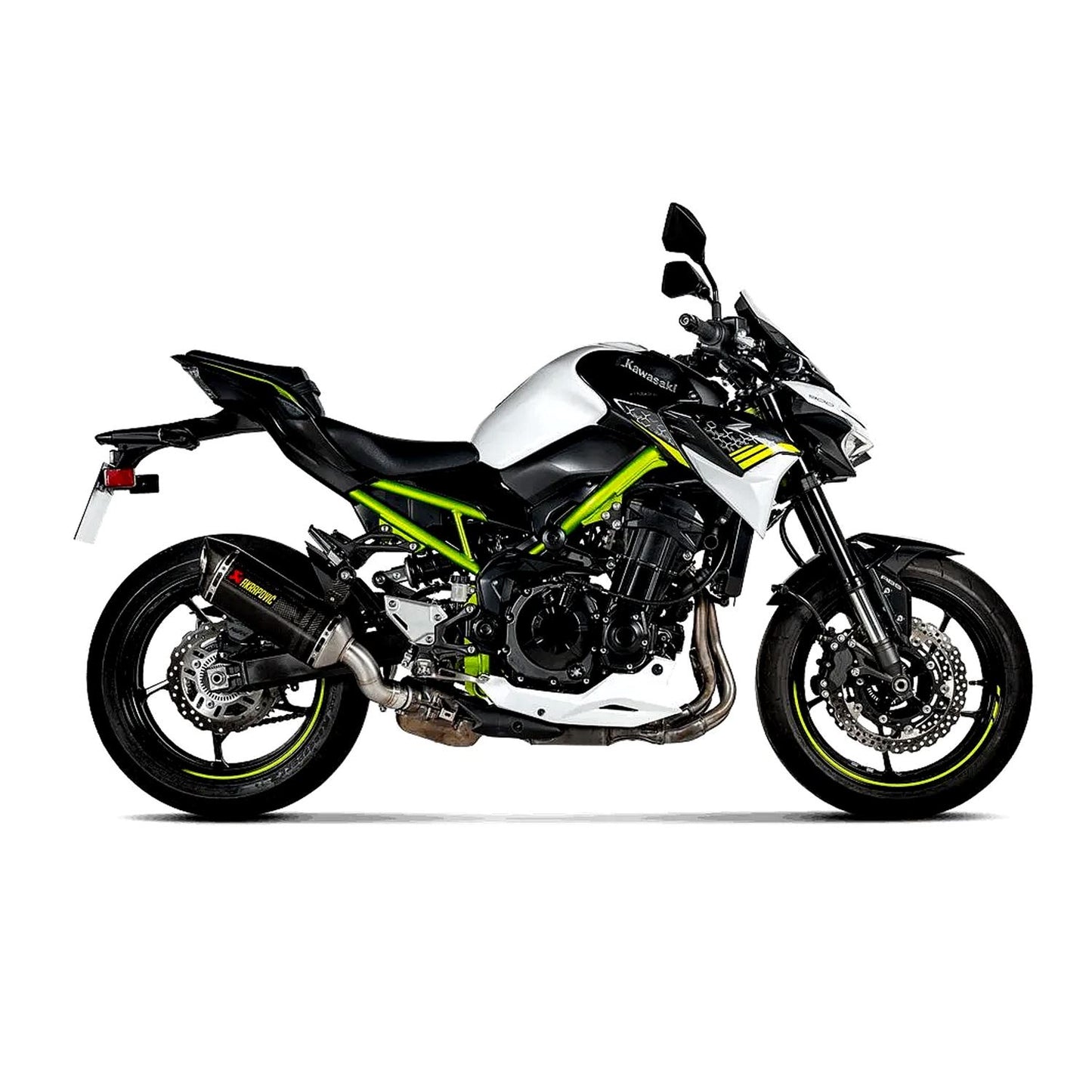 Akrapovic Carbon Line Slip On Silencer For Kawasaki Z 900 2018-2019