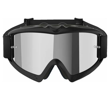 Alpinestars 2025 Goggles Youth Vision Corp Black Mirror Silver