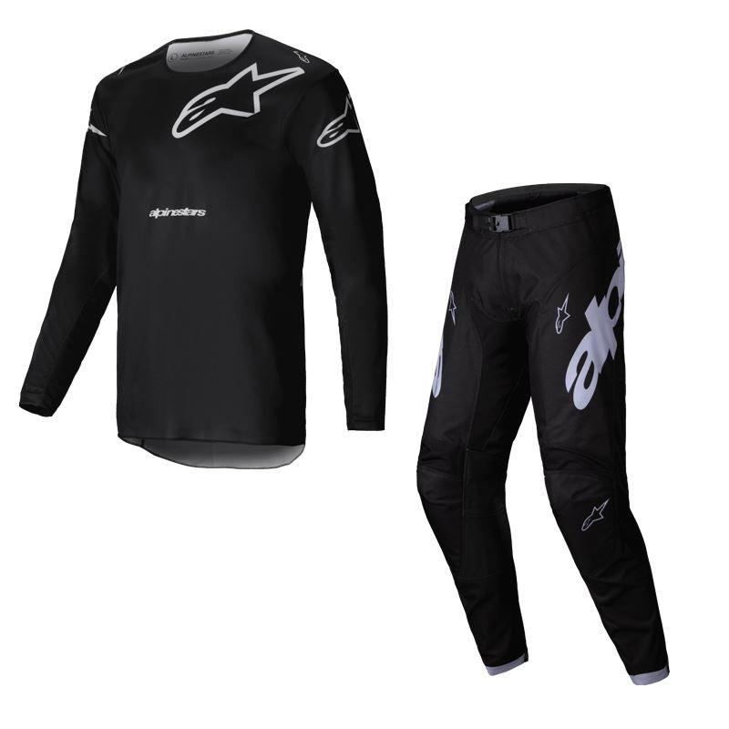 Alpinestars 2025 Racer Graphite Motocross Combo Kit Black Grey