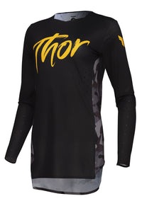 Thor 2026 Motocross Jersey Womens Sportmode Shadow Black